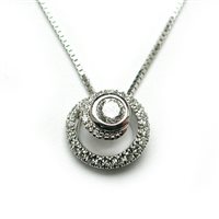 Collana Damiani Donna in Oro bianco 20010207 - 20010207